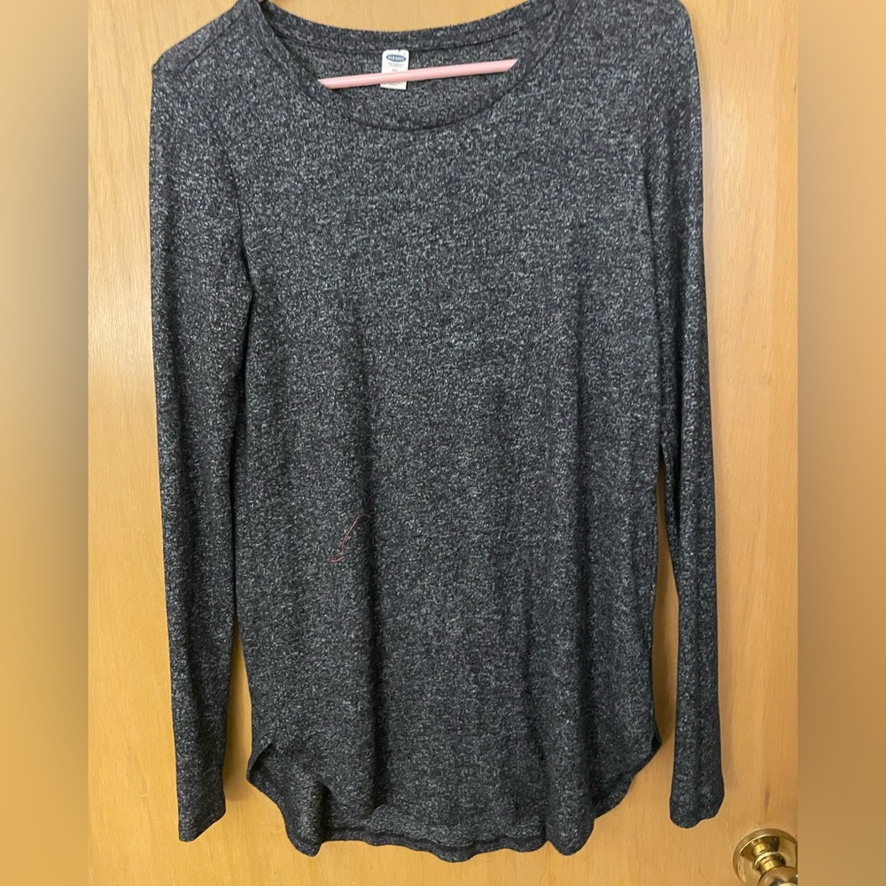 Ladies soft long sleeve top
